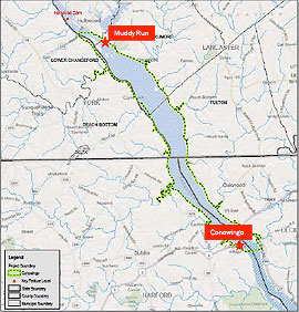 dam conowingo map